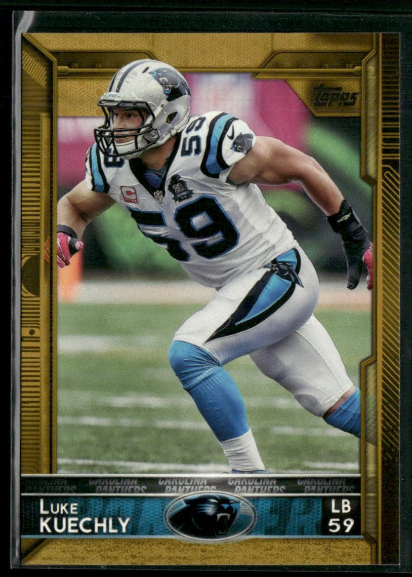 Luke Kuechly 2015 Topps Gold /2015 #33 Carolina Panthers