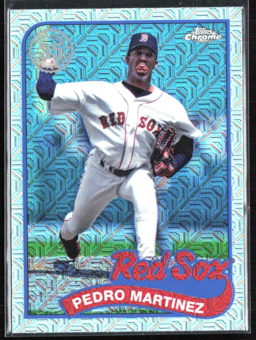 Pedro Martinez 2024 Topps Chrome 1989 Silver Pack #T89CU-60 Boston Red Sox