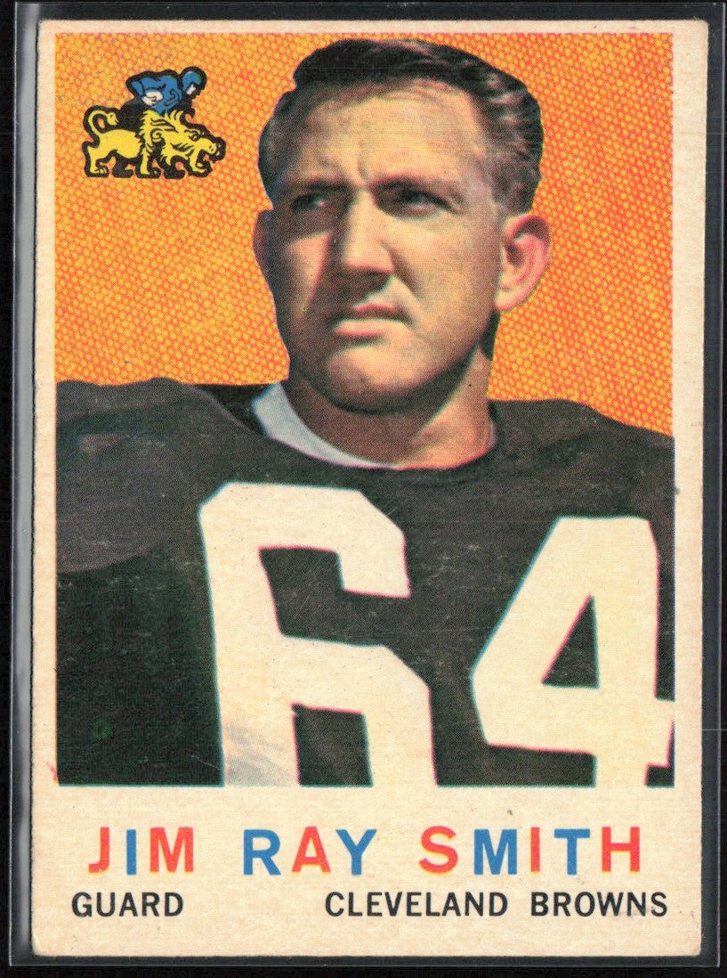 Jim Ray Smith 1959 Topps RC #101 Cleveland Browns