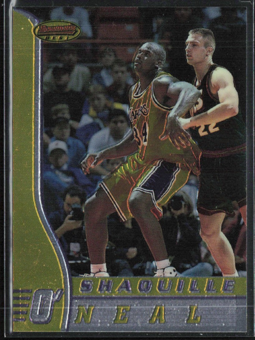 Shaquille O'Neal 1996 Bowman's Best #70 Los Angeles Lakers