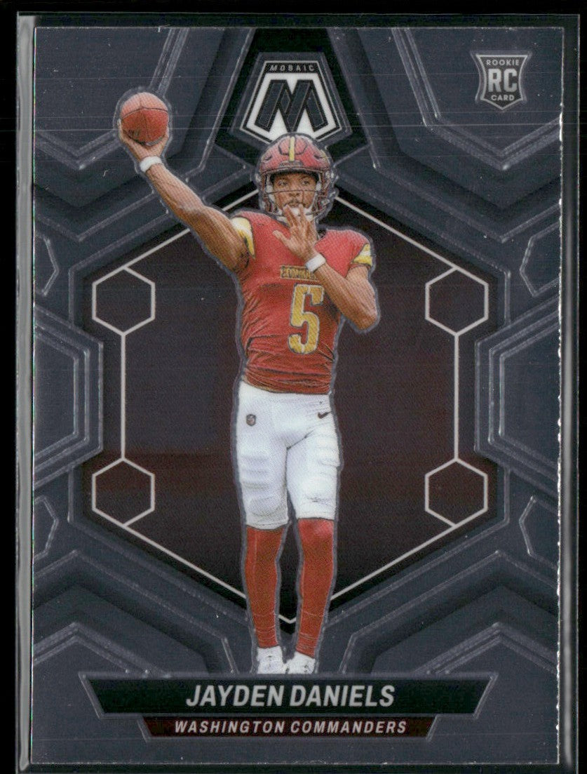Jayden Daniels 2024 Panini Mosaic RC #302 Washington Commanders