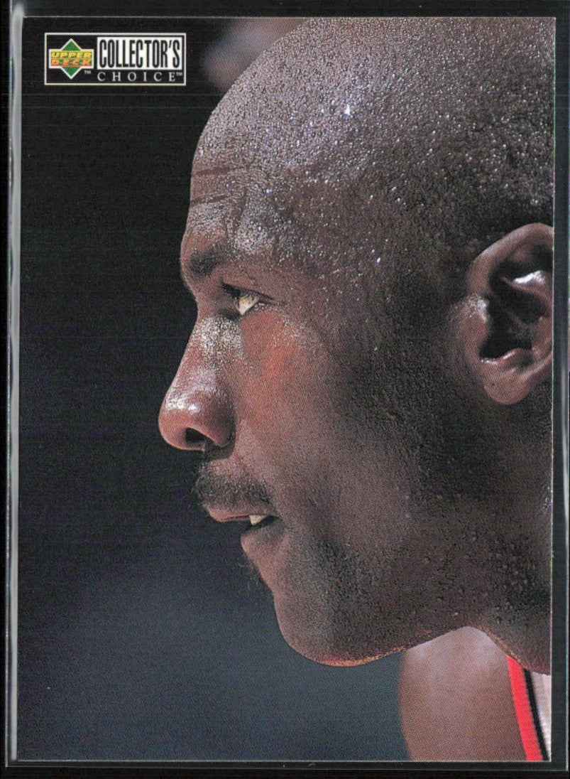 Michael Jordan 1997 Collector's Choice Michael's Magic #387 Chicago Bulls