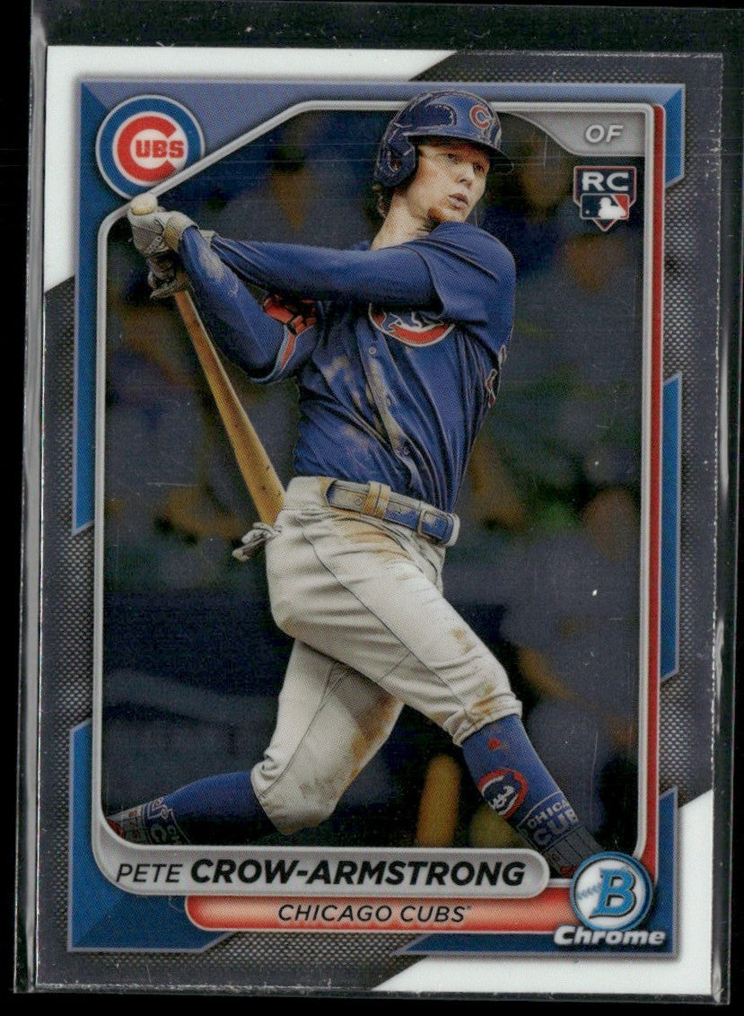 Pete Crow-Armstrong 2024 Bowman Chrome RC #45 Chicago Cubs