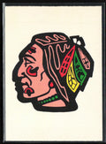Chicago Blackhawks 1977 O-Pee-Chee #325 Chicago Blackhawks