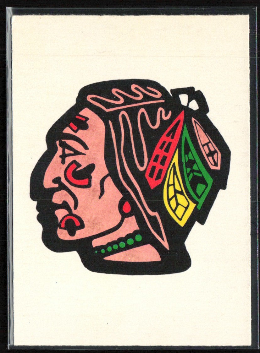 Chicago Blackhawks 1977 O-Pee-Chee #325 Chicago Blackhawks