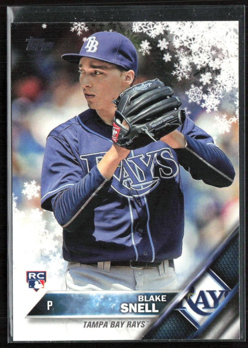 Blake Snell 2016 Topps Holiday RC #HMW172 Tampa Bay Rays