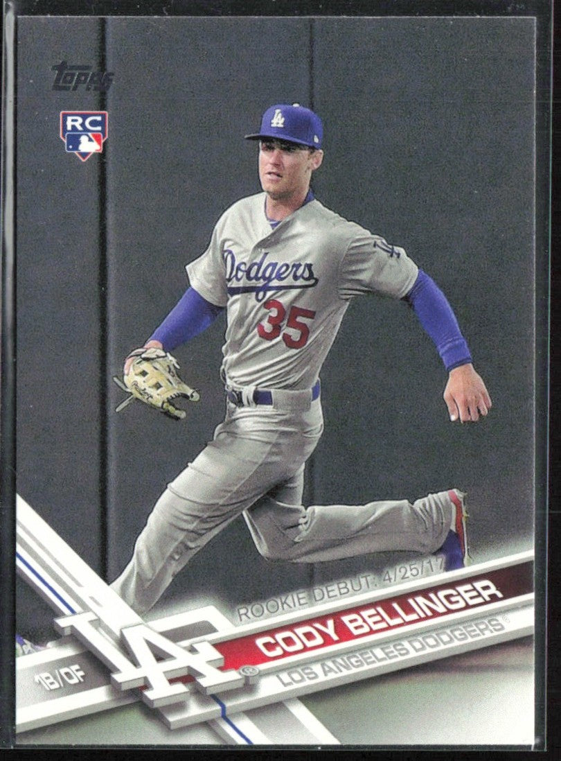 Cody Bellinger 2017 Topps Update RC #US214 Los Angeles Dodgers