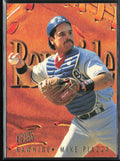 Mike Piazza 1996 Fleer Ultra Rawhide #8 Los Angeles Dodgers