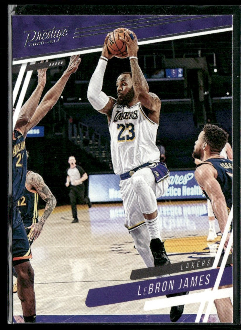 LeBron James 2020 Panini Chronicles Prestige #51 Los Angeles Lakers