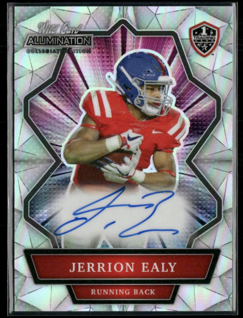 Jerrion Ealy 2021 Wild Card Alumination AUTO #ANBC-A