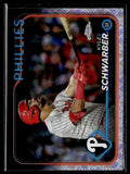 Kyle Schwarber 2024 Topps Chrome Logofractor #71 Philadelphia Phillies