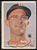 Dick Cole 1957 Topps #234 Pittsburgh Pirates