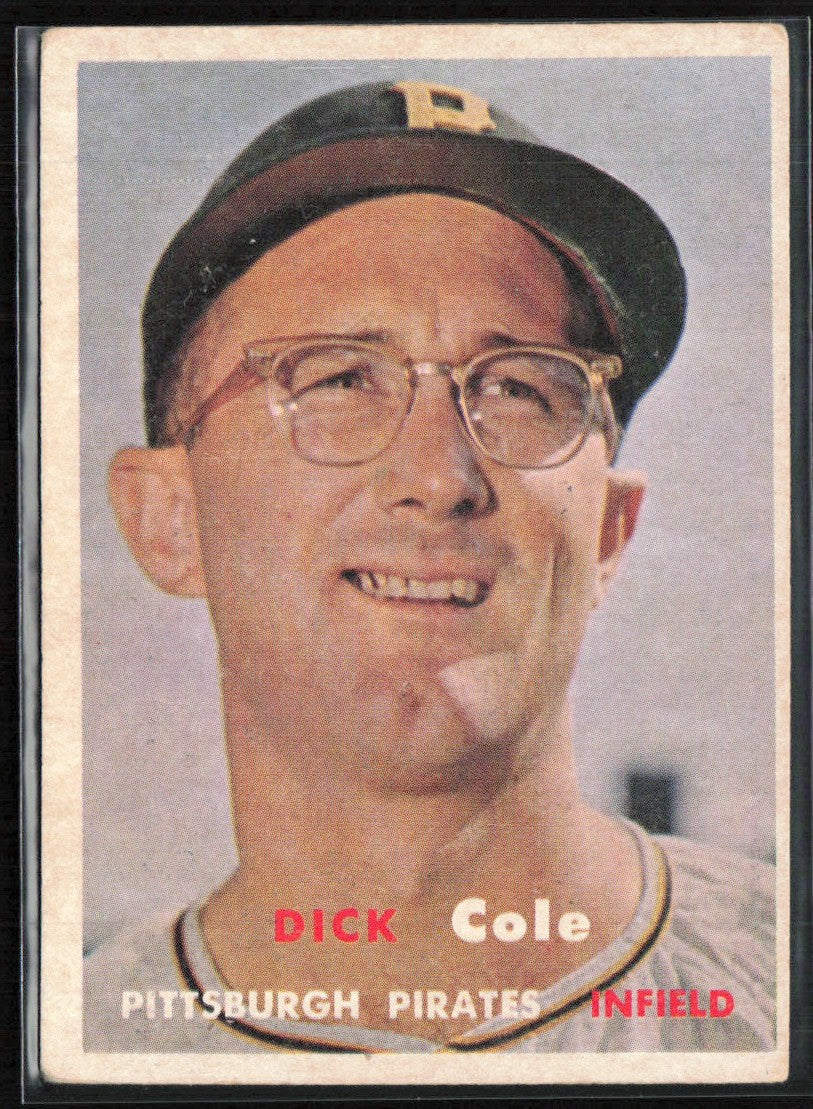 Dick Cole 1957 Topps #234 Pittsburgh Pirates