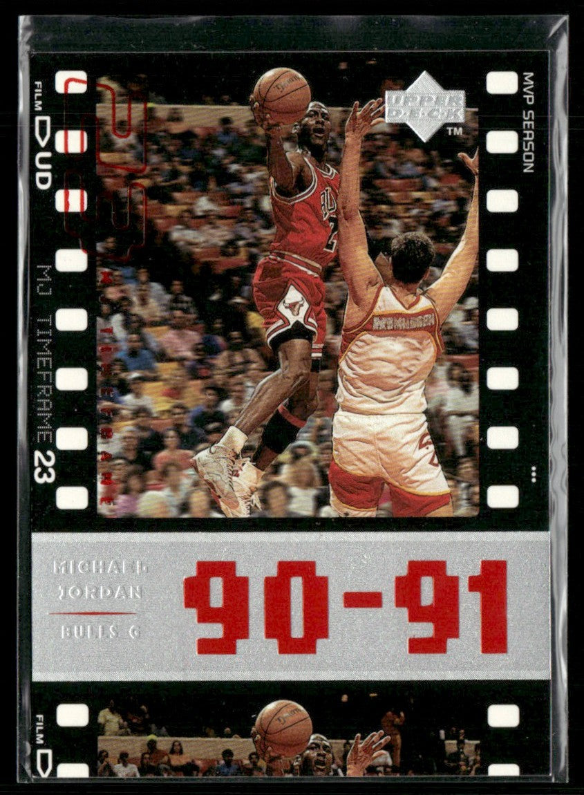 Michael Jordan 1998 Upper Deck MJ TimeFrame #51 Chicago Bulls