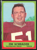 Jim Schrader 1963 Topps #115 Philadelphia Eagles