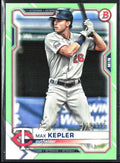 Max Kepler 2021 Bowman Neon Green /399 #22 Minnesota Twins