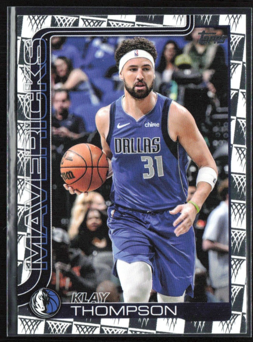 Klay Thompson 2025 Topps Season Tip-Off #170 Dallas Mavericks