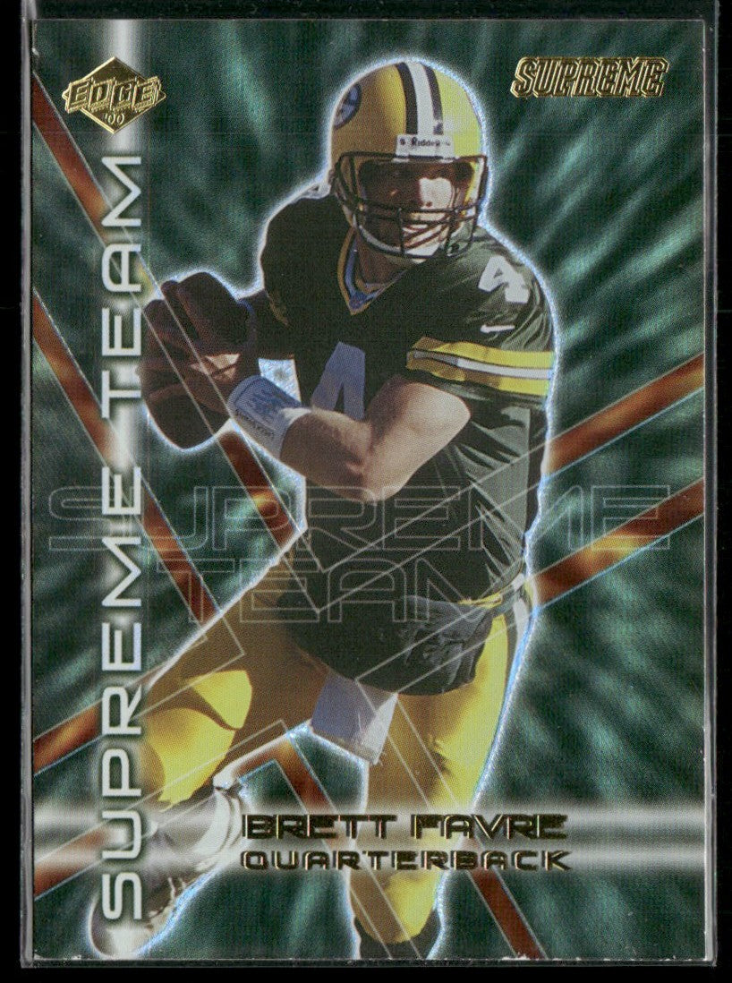 Brett Favre 2000 Collector's Edge Supreme Team #ST10 Green Bay Packers