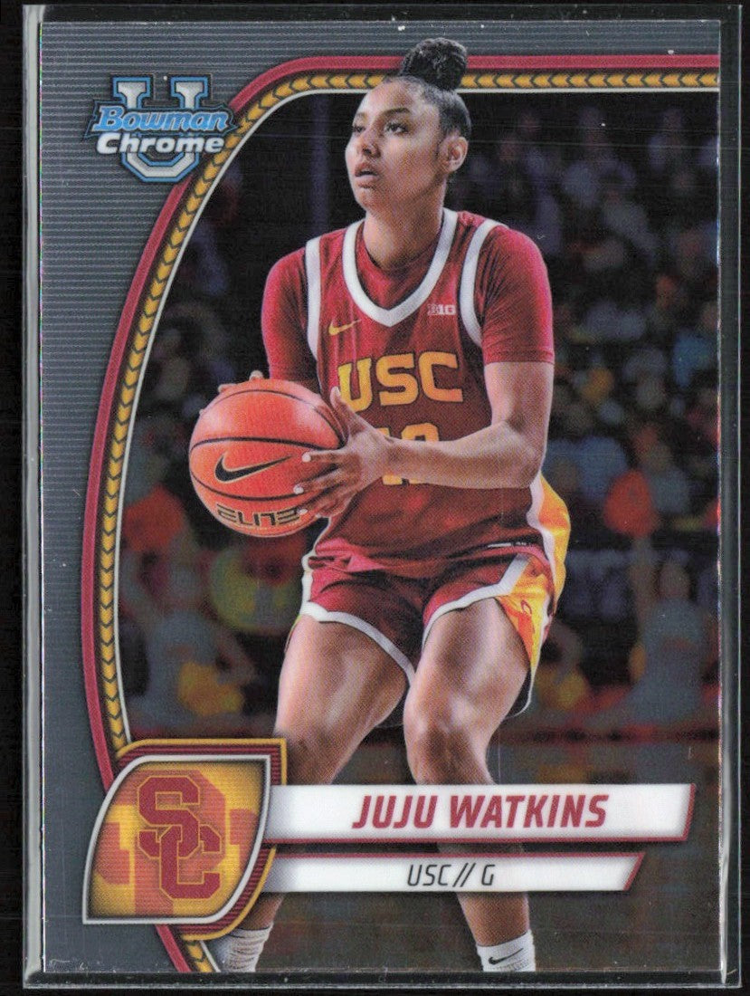 Juju Watkins 2025 Bowman U Chrome #37 USC Trojans