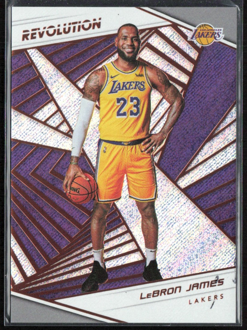 LeBron James 2018 Panini Revolution #40 Los Angeles Lakers