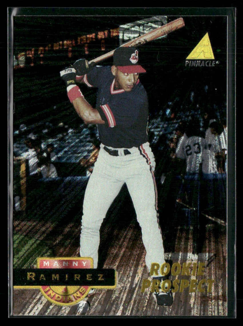 Manny Ramirez 1994 Pinnacle RC #244 Cleveland Indians