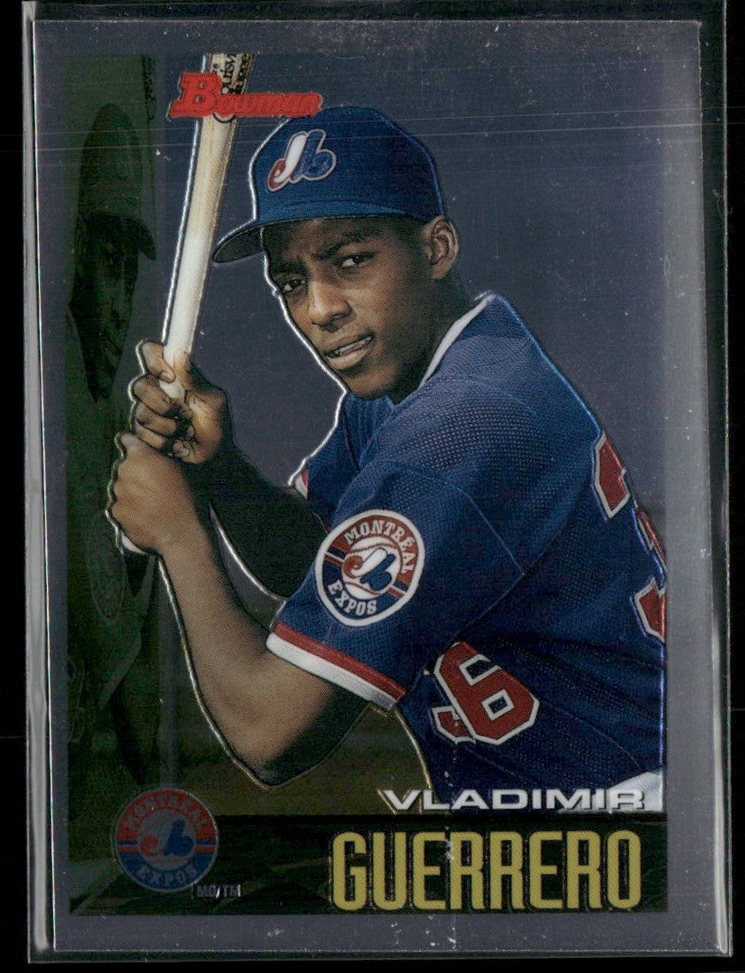 Vladimir Guerrero 2002 Bowman Chrome Reprints #90 Montreal Expos