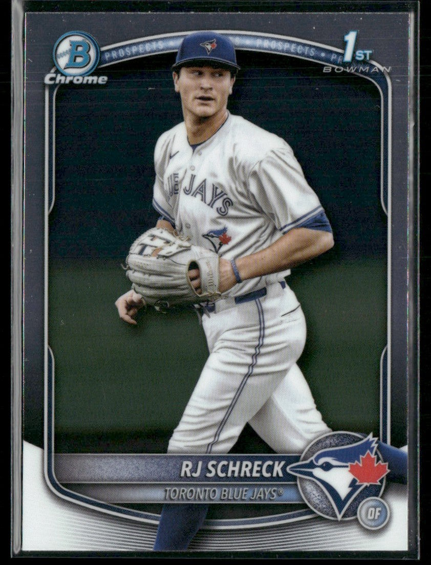RJ Schreck 2025 Bowman Chrome 1st #BCP-181 Toronto Blue Jays