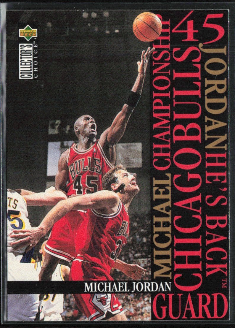 Michael Jordan 1995 Upper Deck He's Back #M1 Chicago Bulls