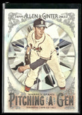 Warren Spahn 2022 Topps Allen & Ginter Pitching a Gem #PAG-2 Boston Braves