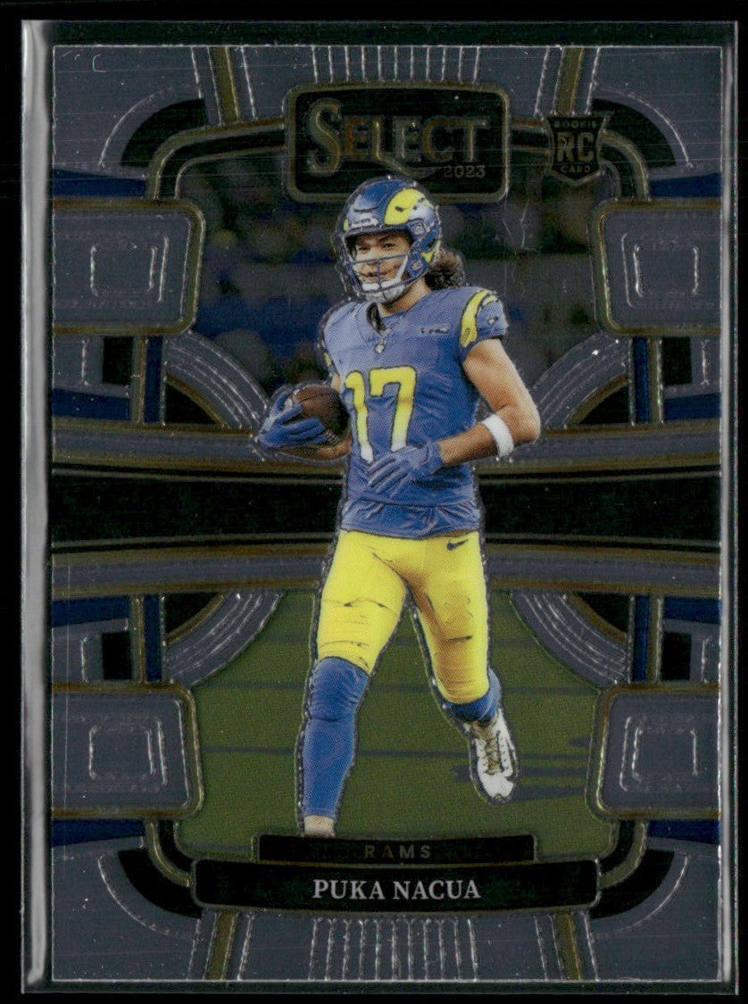 Puka Nacua 2023 Panini Select Concourse RC #56 Los Angeles Rams
