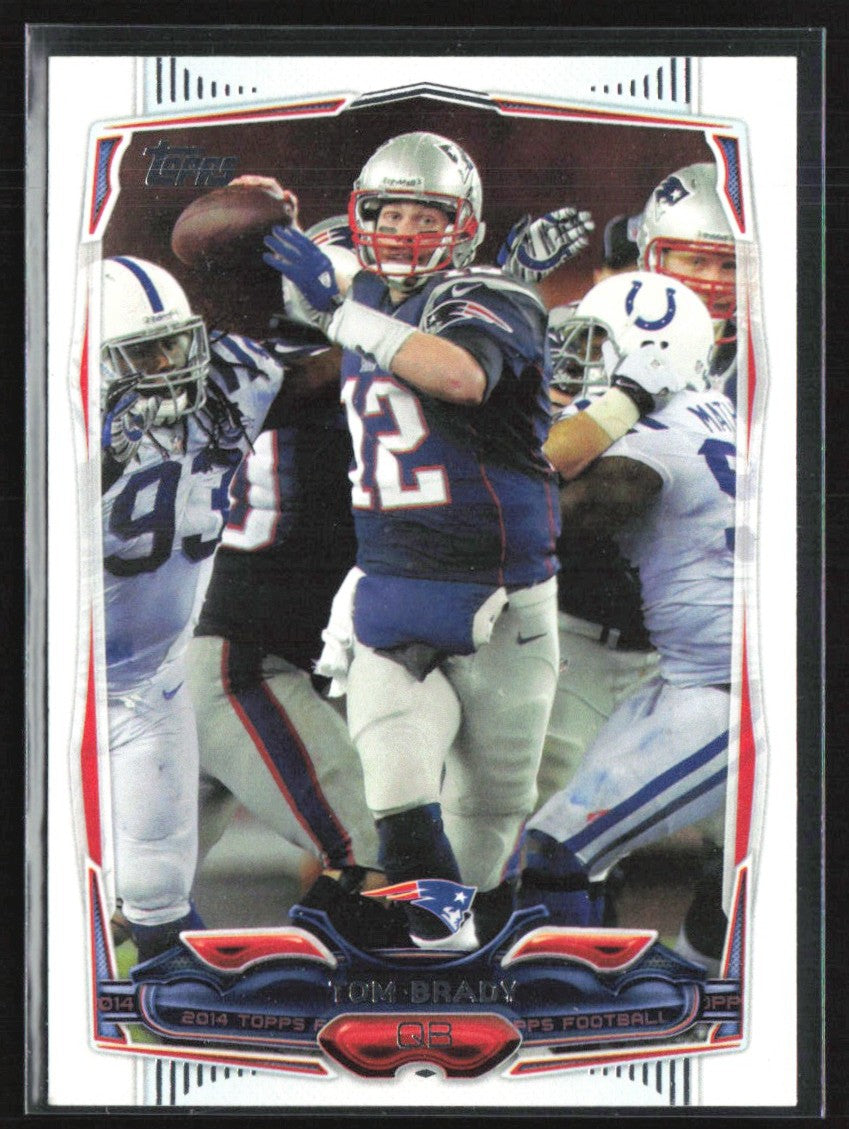 Tom Brady 2014 Topps #52 New England Patriots