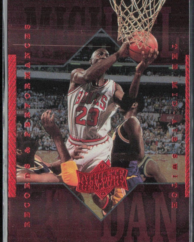 Michael Jordan 1999 Upper Deck Athlete of the Century #32 Chicago Bulls
