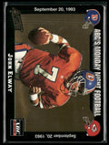 John Elway 1993 Action Packed ABC's Monday Night Football #10 Denver Broncos