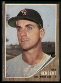 Ray Herbert 1962 Topps #8 Chicago White Sox