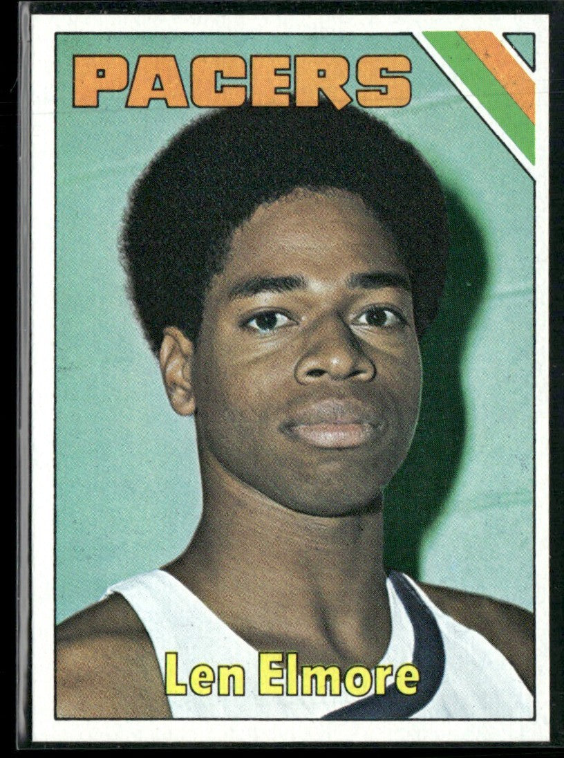Len Elmore 1975 Topps RC #259 Indiana Pacers