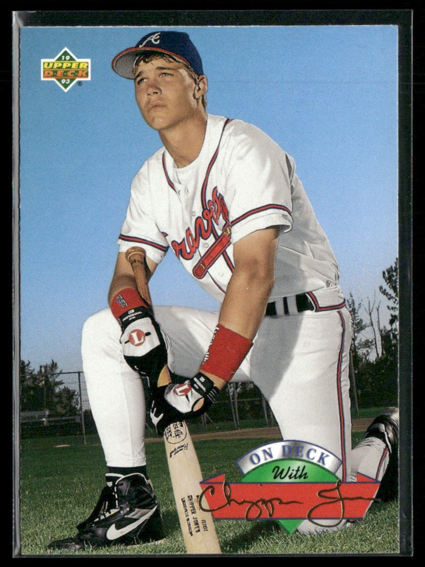 Chipper Jones 1993 Upper Deck On Deck #D16 Atlanta Braves