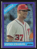 Stephen Strasburg 2015 Topps Heritage Chrome Purple Refractor #THC-498