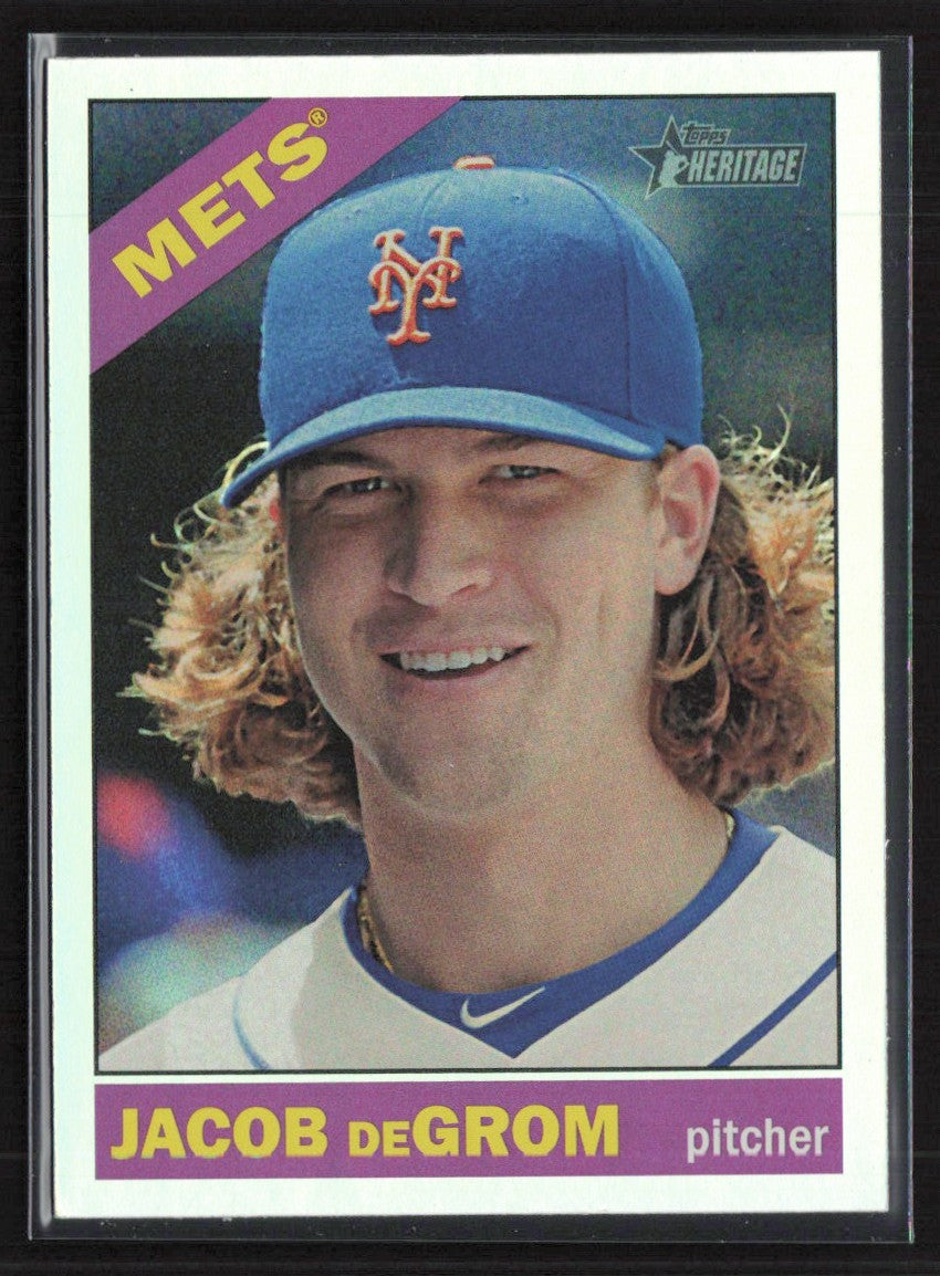 Jacob deGrom 2015 Topps Heritage Retail Foil #THC-429 New York Mets