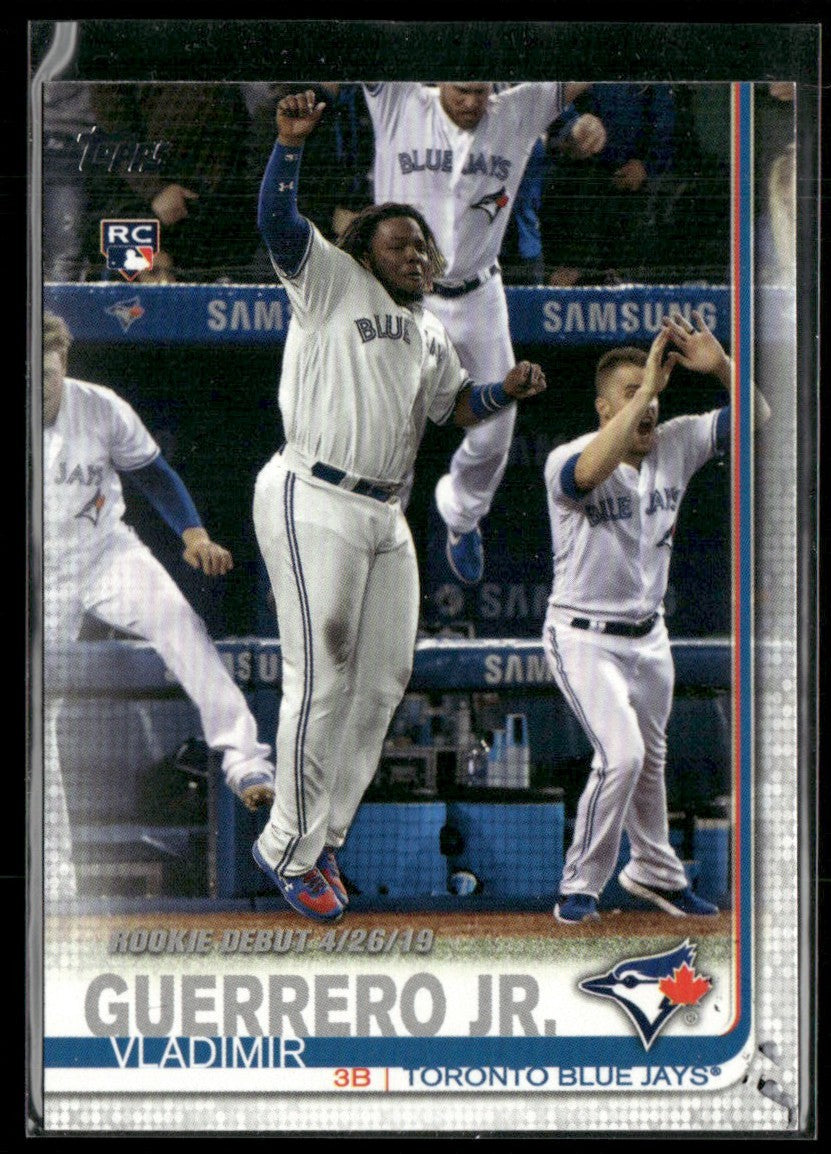 Vladimir Guerrero Jr. 2019 Topps Update RC #US62 Toronto Blue Jays