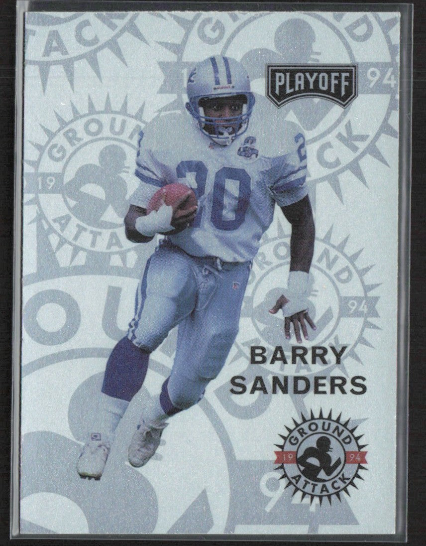 Barry Sanders 1994 Playoff Ground Attack #240 Detroit Lions