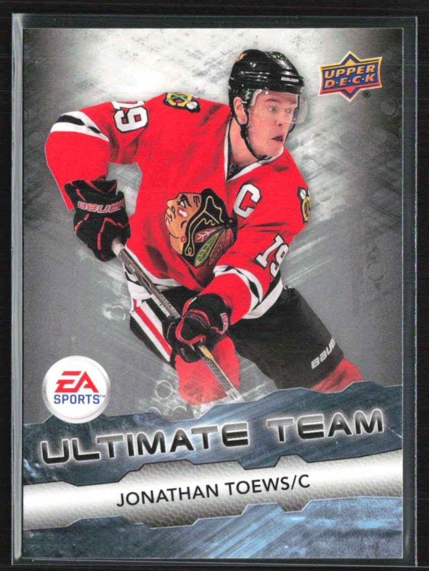 Jonathan Toews 2011 Upper Deck EA Ultimate Team #EA5 Chicago Blackhawks