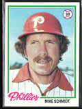 Mike Schmidt 1978 Topps #360 Philadelphia Phillies
