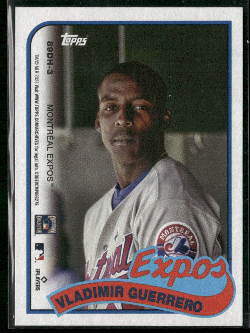 Vladimir Guerrero Jr./Vladimir Guerrero 2023 Topps Archives 1989 Double Header