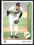 John Smoltz 1989 Upper Deck RC #17 Atlanta Braves