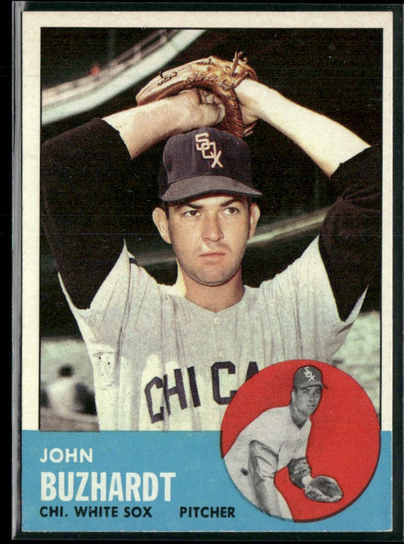 John Buzhardt 1963 Topps #35 Chicago White Sox