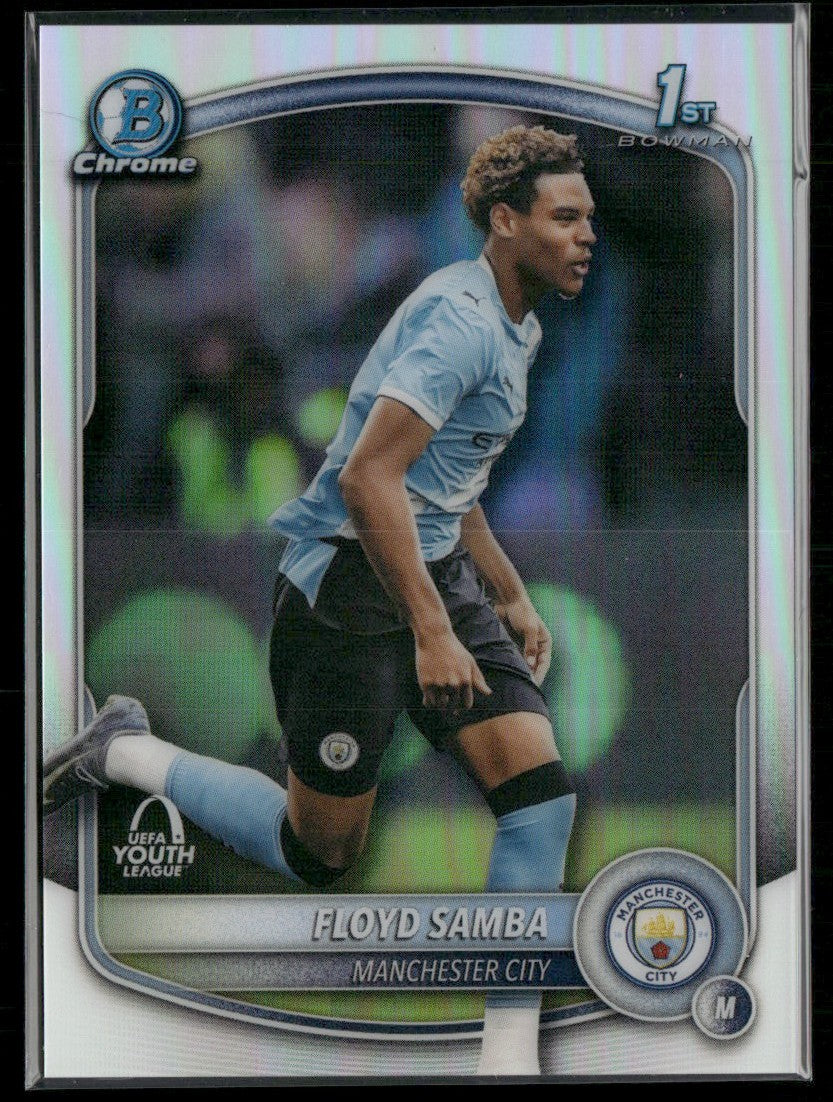 Floyd Samba 2025 Bowman Chrome Refractor UEFA Youth League #BU-FS