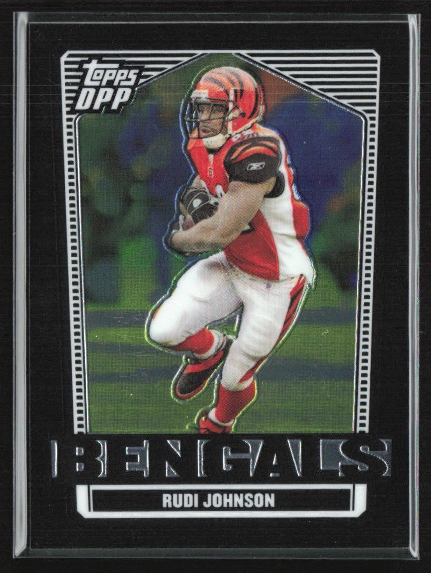 Rudi Johnson 2007 Topps Draft Picks & Prospects Chrome Black #40