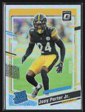 Joey Porter Jr. 2023 Donruss Optic Silver Holo Prizm RC #287 Pittsburgh Steelers