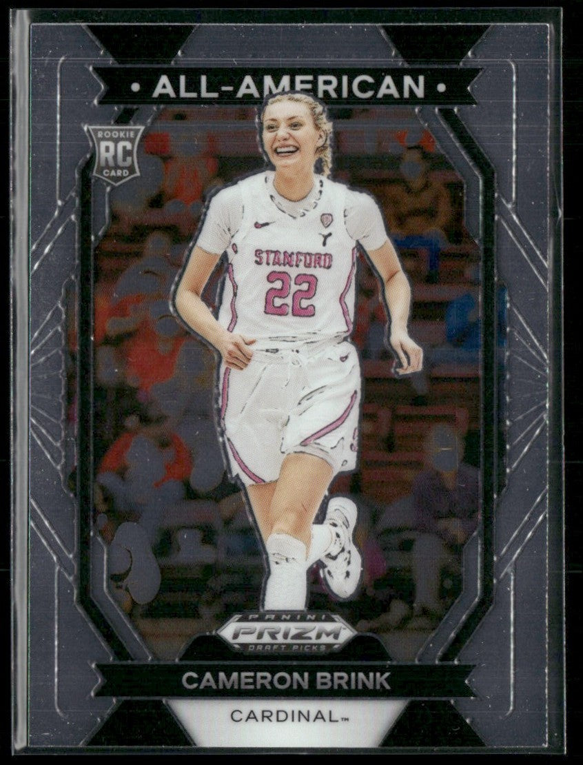 Cameron Brink 2024 Panini Prizm Draft Picks RC #10 Stanford Cardinals