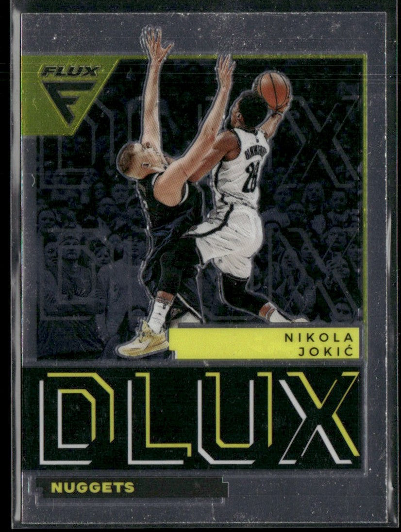 Nikola Jokic 2022 Panini Flux DLux #19 Denver Nuggets